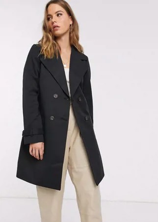Черный строгий макинтош Vero Moda