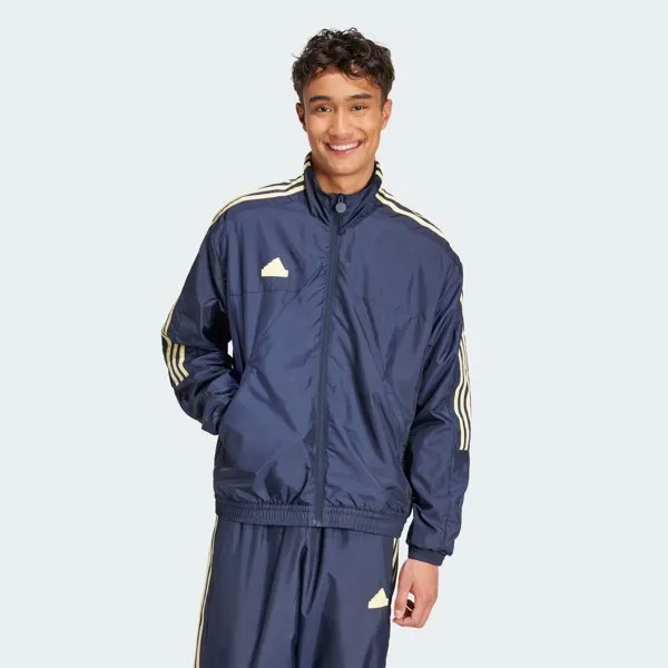 Спортивная куртка House of Tiro Adidas, цвет Legend Ink