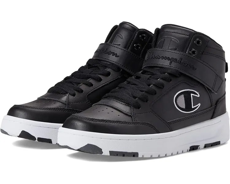 Кроссовки Champion Drome Hi, цвет Black/White/Stormy