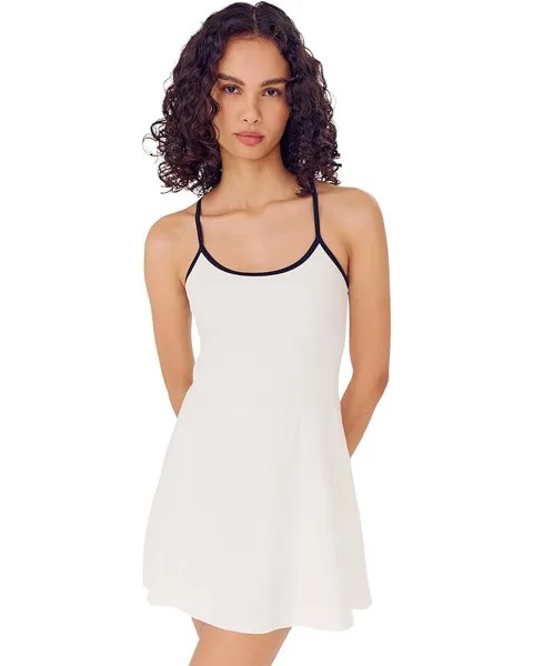 Платье Splits59 Simona Airweight Tank, цвет White/Indigo