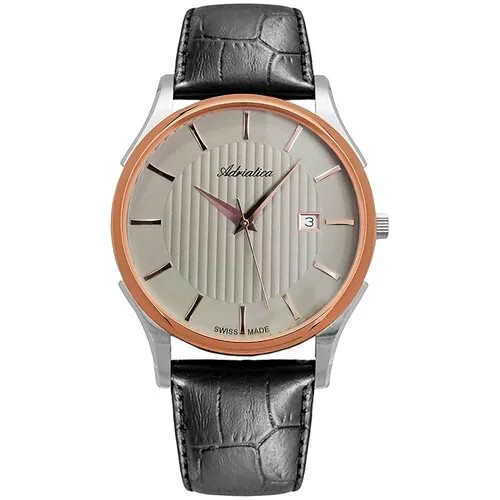 Часы наручные швейцарские мужские Adriatica A1246.R217Q