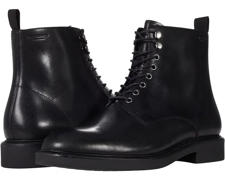 Ботинки Vagabond Shoemakers Alex M Leather Lace Up Boot, черный