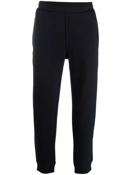 Emporio Armani спортивные брюки с логотипом, синий