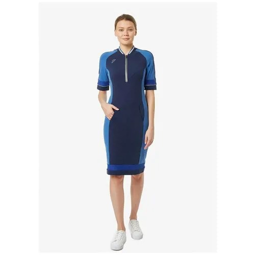 Платье поло женское (синий) Forward w13450sf-nn191 2XS
