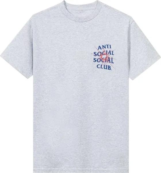 Футболка Anti Social Social Club Theories Tee 'Grey', серый