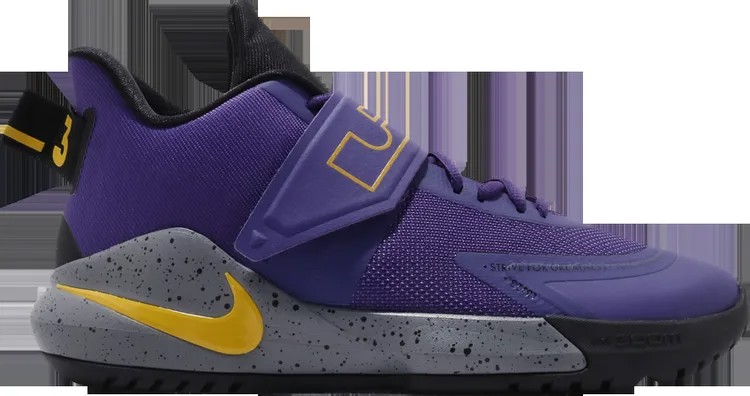 Кроссовки Nike LeBron Ambassador 12 'Lakers', фиолетовый