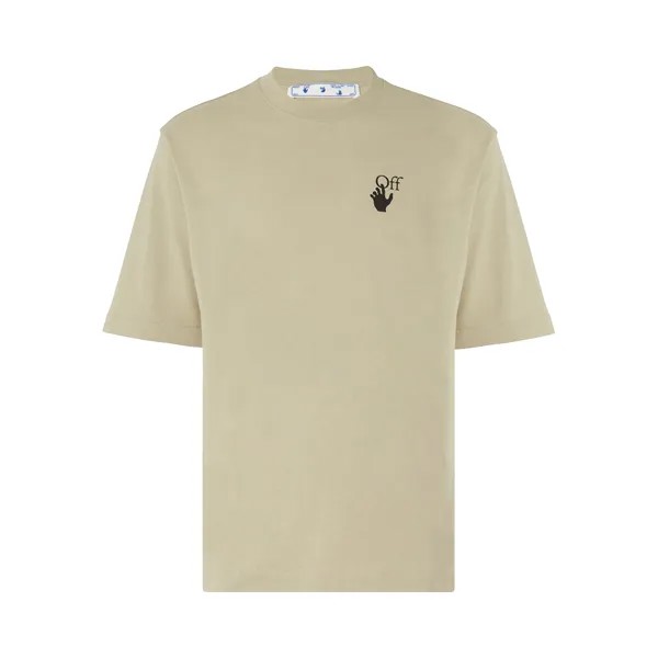 Off-White Облегающая футболка с короткими рукавами Bubble Arrow Abbey