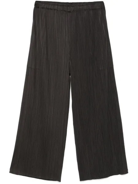 Pleats Please Issey Miyake брюки Monthly Colors August, серый
