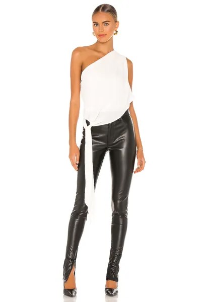 Топ krisa One Shoulder Tie, кремовый