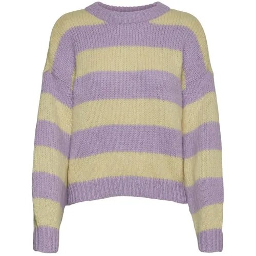 Vero Moda, пуловер женский, Цвет: лиловый, размер: S