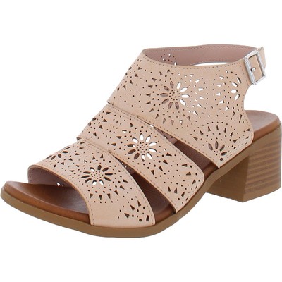 Розовые сандалии на каблуке Mia Kids Girls Rosalinda 3 Medium (B,M) Little Kid BHFO 7701