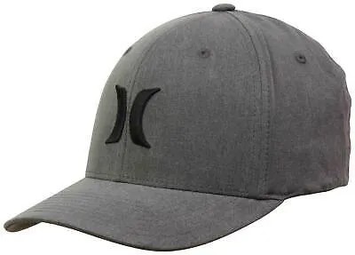 Черная текстурированная шапка Hurley — черный/стиранный деним — новинка