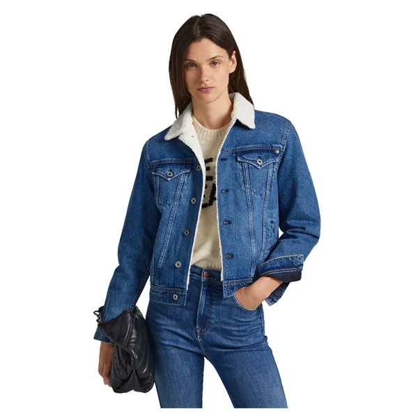 Куртка Pepe Jeans Rose Dlx Denim, синий