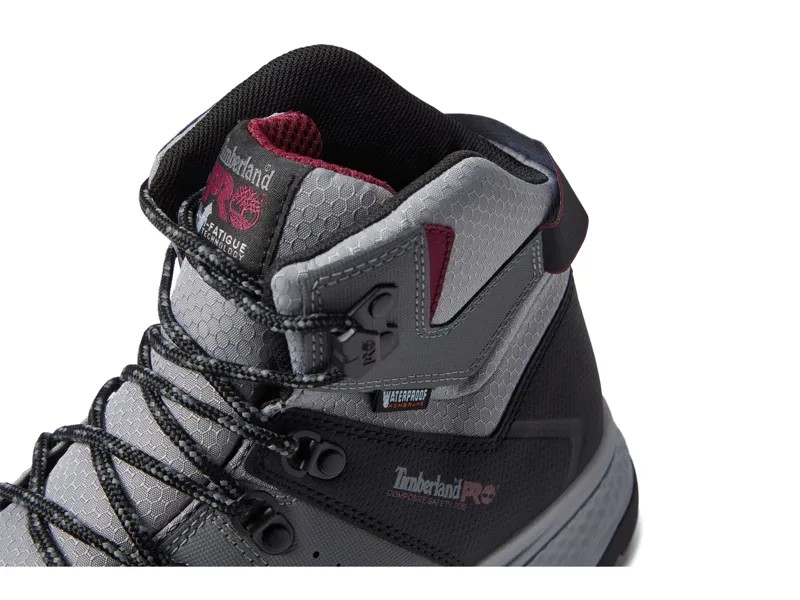 Ботинки Timberland PRO Switchback Composite Safety Toe Waterproof, серый/фиолетовый