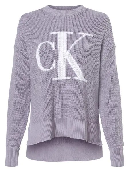 Пуловер Calvin Klein Jeans, сиреневый