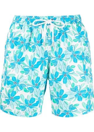 Bluemint плавки-шорты с кулиской и цветочным принтом