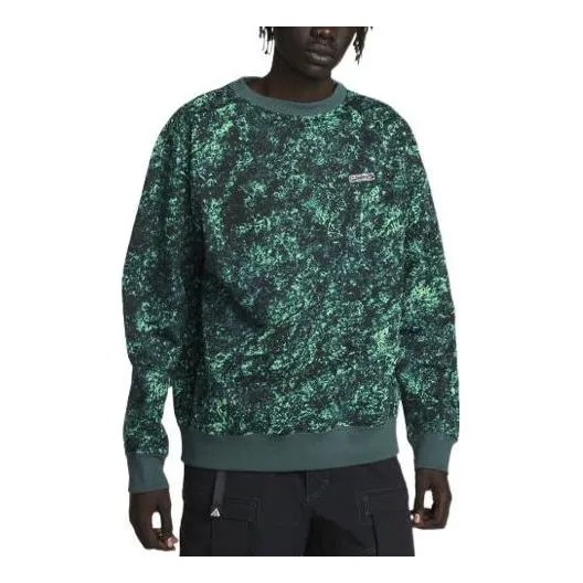 Толстовка Nike ACG Therma-FIT Hoodie 'Green', зеленый