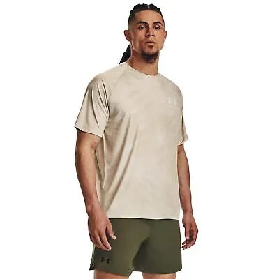 Мужские рубашки и топы Under Armour Freedom Tech Камуфляжная футболка с короткими рукавами