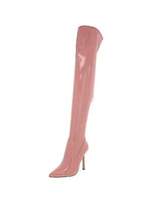 STEVE MADDEN Женские розовые классические ботинки Vanquish на молнии с острым носком, размер 5,5 м