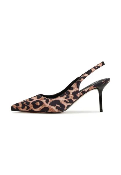 Туфли-лодочки на высоком каблуке STILETTO Cesare Gaspari, цвет leopard