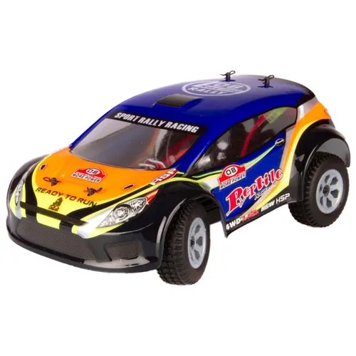 Легковой автомобиль HSP Reptile (94808) 1:18 26 см синий/черный/оранжевый