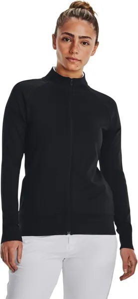 Куртка Storm Midlayer Full Zip Under Armour, цвет Black/Metallic Silver