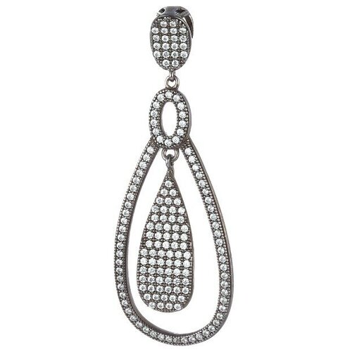Подвеска ELEMENT47, серебро, 925 проба, циркон