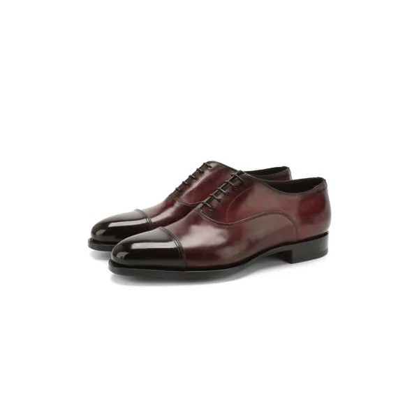 Кожаные оксфорды Santoni