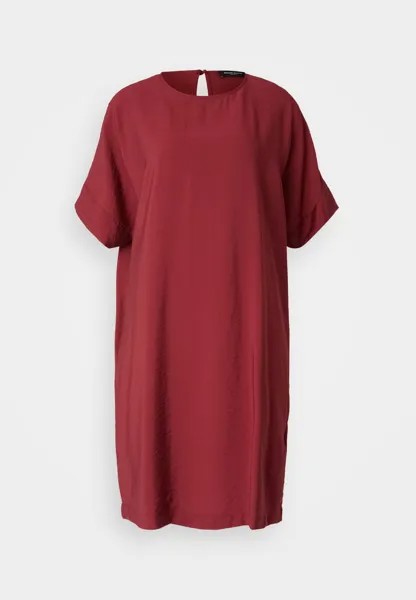 Дневное платье Dress Bruuns Bazaar, oxblood/бордо