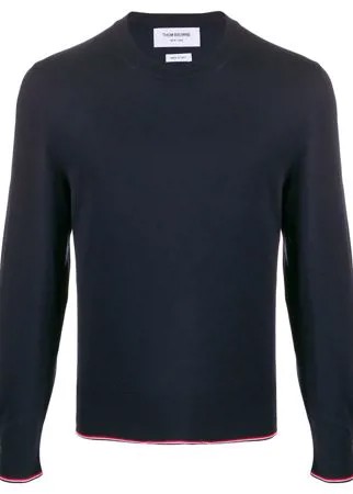 Thom Browne джемпер с отделкой в полоску