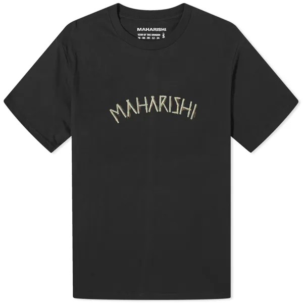 Футболка Maharishi Bamboo Maharishi Organic T-Shirt, черный