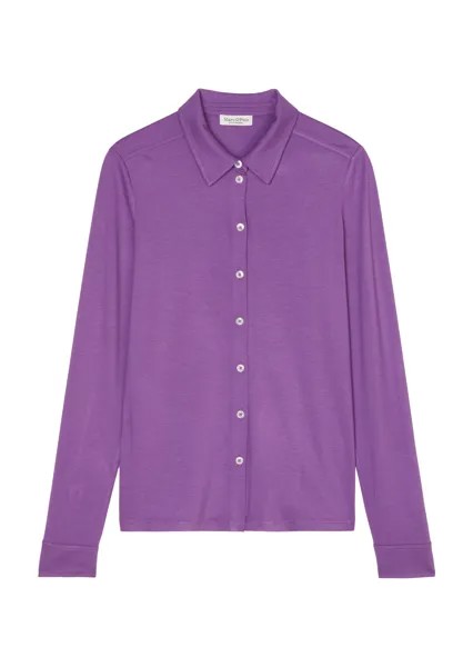 Рубашка Marc O'Polo Jersey Bluse regular, цвет bright lilac