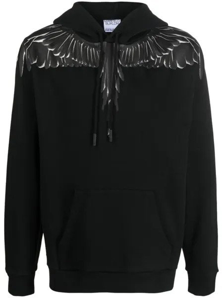 Marcelo Burlon County of Milan худи с логотипом, черный