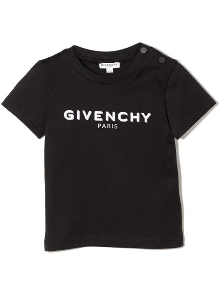 Givenchy Kids футболка с логотипом
