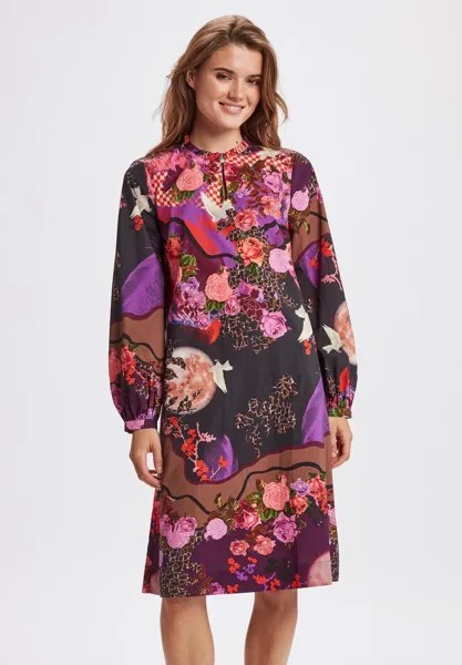 Платье повседневное NUVICKI Nümph, цвет vibrant orchid