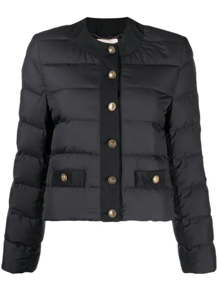 Стеганый пуховик Salouen Moncler, черный