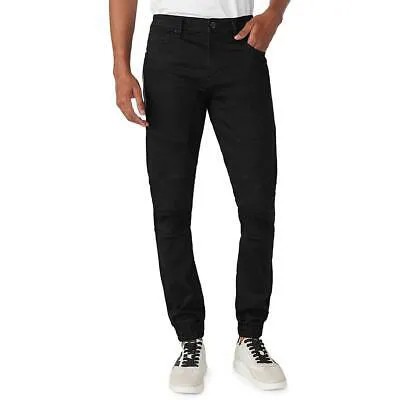 Мужские черные эластичные брюки-джоггеры до щиколотки Karl Lagerfeld S BHFO 7313