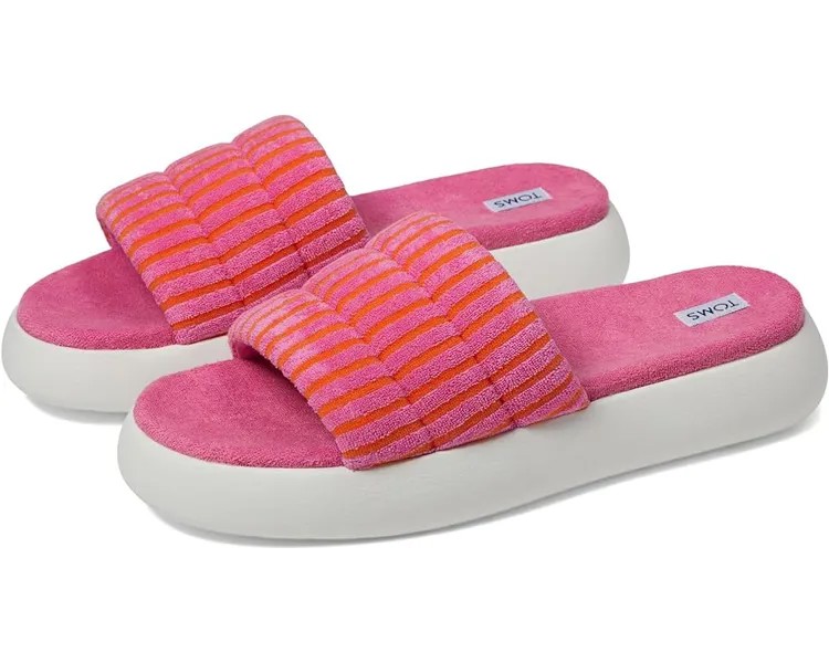 Сандалии TOMS Alpargata Mallow Slide, розовый