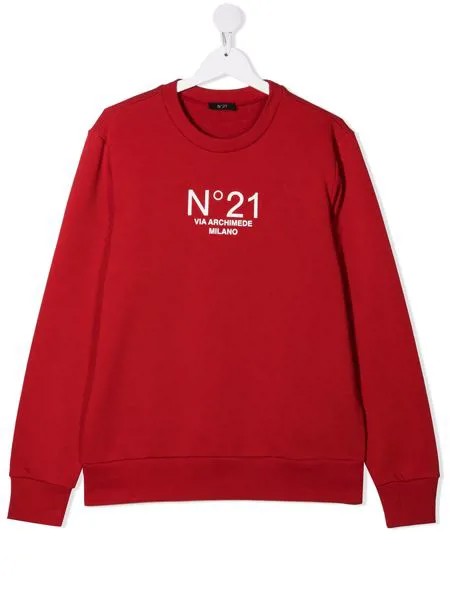 Nº21 Kids толстовка с логотипом