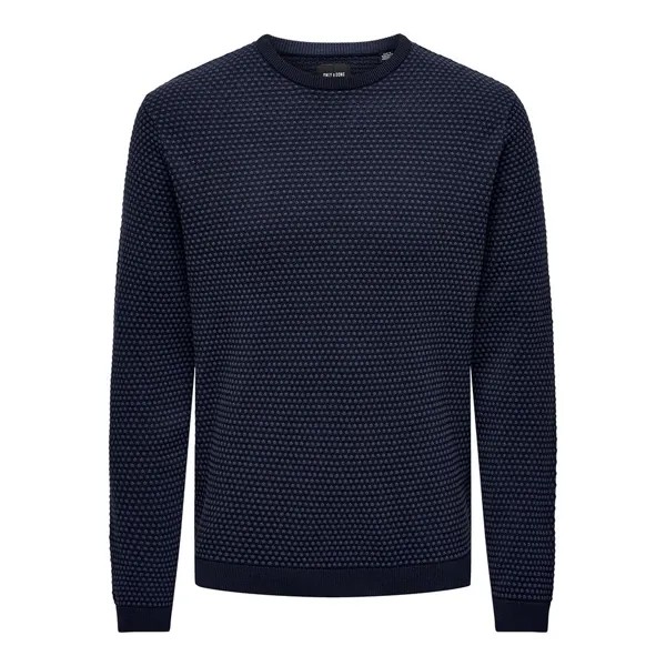 Свитер Only & Sons Tapa Reg 12 Crew Neck, синий