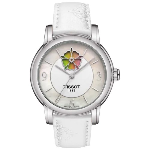 Наручные часы TISSOT T050.207.17.117.05, белый, серебряный