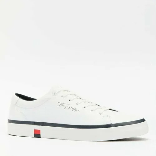 Кеды TOMMY HILFIGER, размер 45, белый