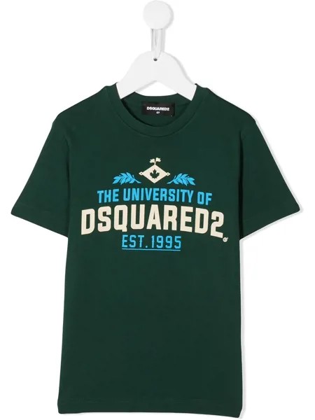 Dsquared2 Kids футболка с принтом University