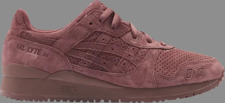 Кроссовки ronnie fieg x gel lyte 3 og 'the palette - rogue' Asics, красный