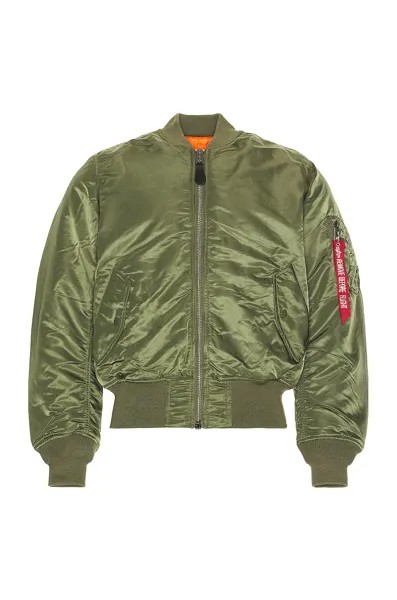 Двусторонний бомбер Alpha Industries MA-1 Blood Chit, цвет Sage