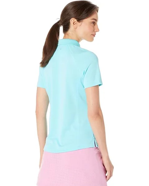 Поло Callaway SWING TECH Solid Knit Polo, цвет Santorini Blue