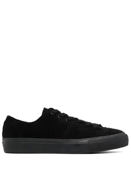 Yohji Yamamoto бархатные кеды, черный