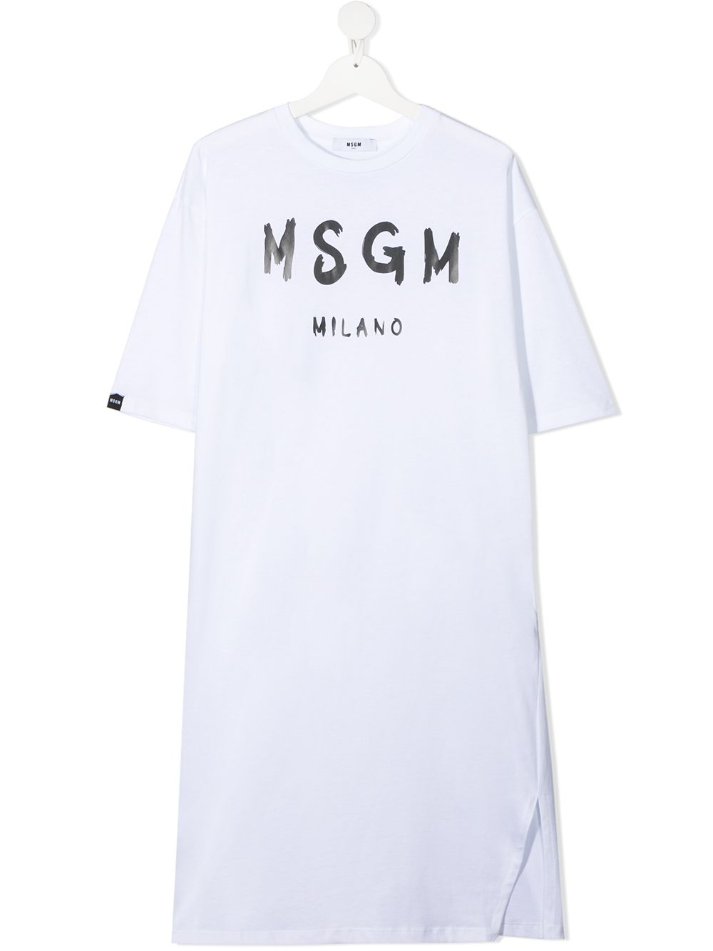 MSGM Kids платье-футболка с логотипом
