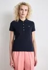 Рубашка поло SLIM SHEILD CAP SLEEVE Gant, темно-синий