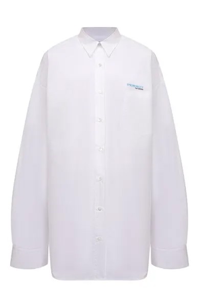 Хлопковая рубашка Raf Simons